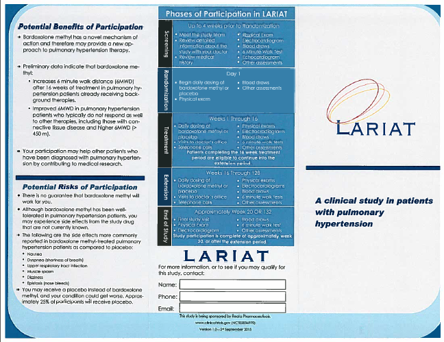 lariate brochure cover