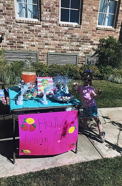 Hallie Lemonade Stand | Foundation for Sarcoidosis Research