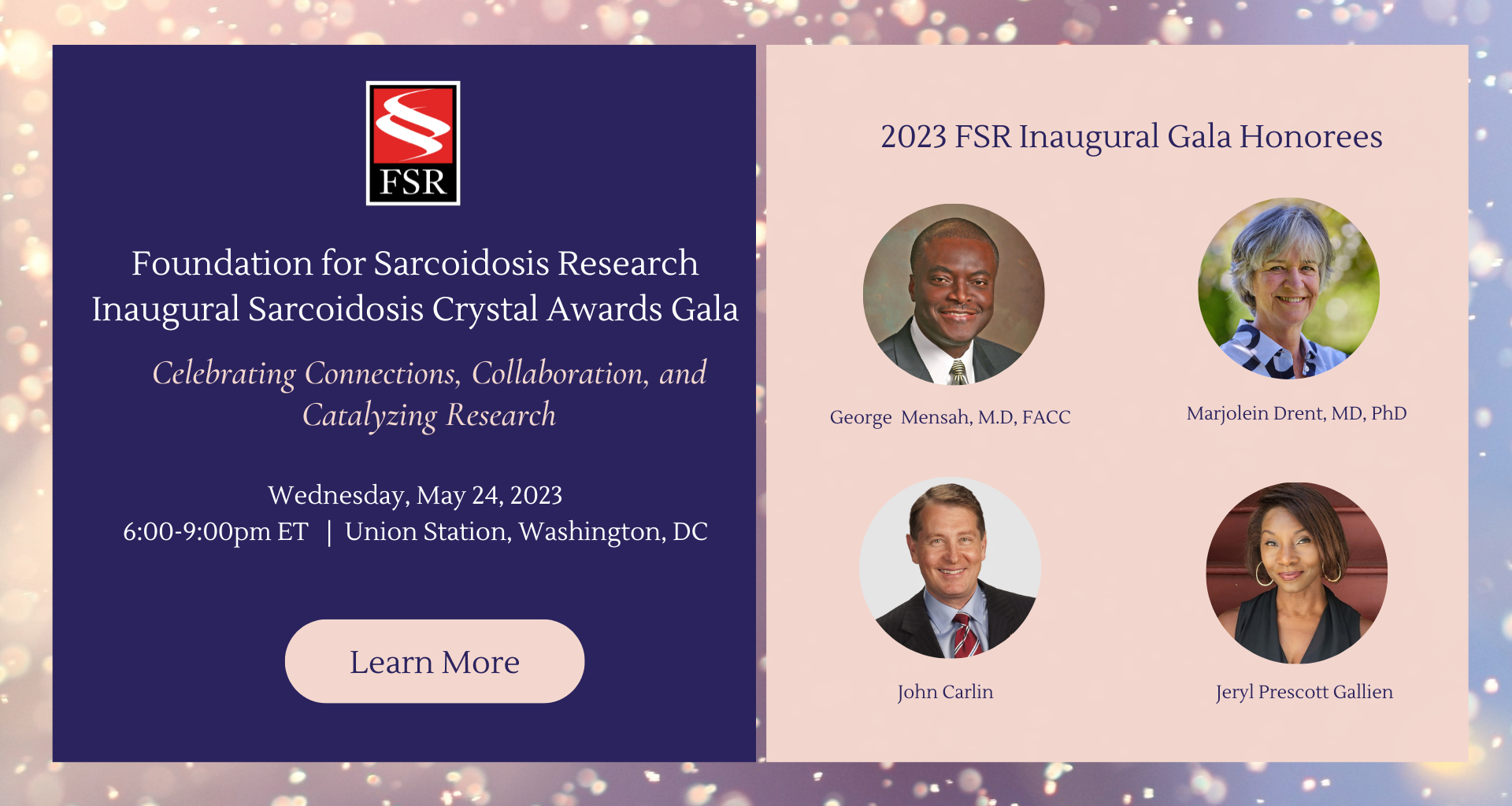 Inaugural Sarcoidosis Awards Gala banner